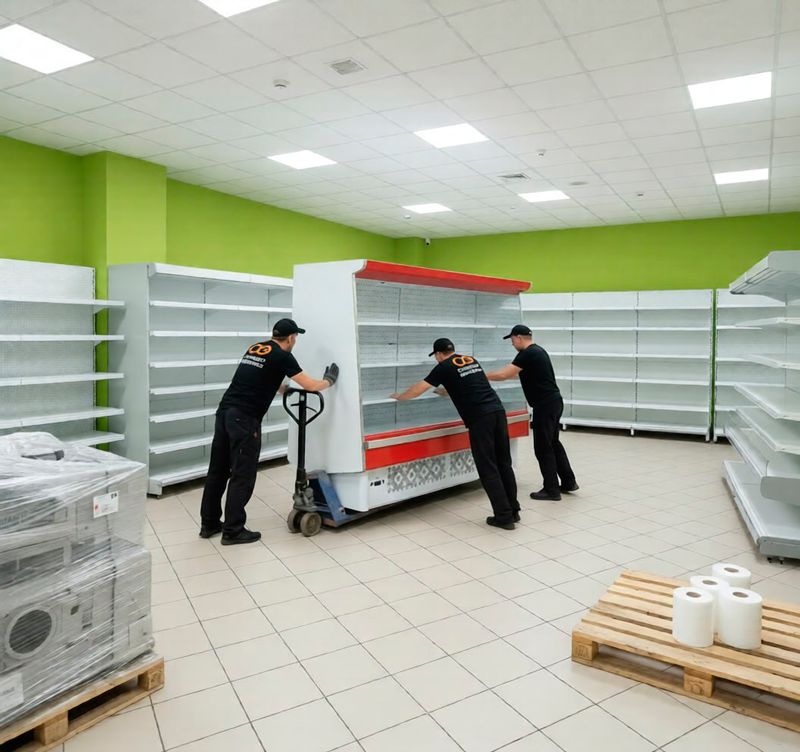 Переезд магазина в Моздоке